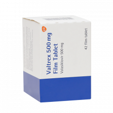 Валтрекс (Вальтрекс) таб. 500 мг N42