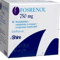 Фосренол таб. 750мг №90