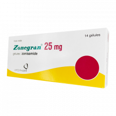 Зонегран Зонисамид 25 мг Франция капс. №14