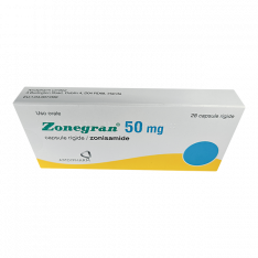 Зонегран 50 мг капс. №28