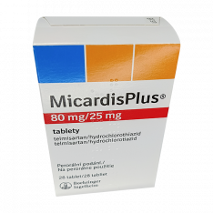 Микардис плюс 80 мг+ 25 мг табл. №28