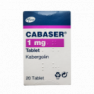 Кабазер (Cabaser, Каберголин Pfizer) табл. 1мг №20